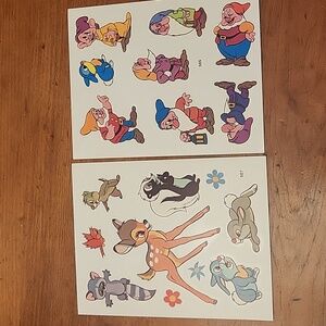 Vintage Rare Disney Decorators/Decals